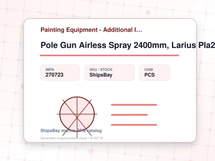 Pole Gun Airless Spray 2400mm, Larius Pla240 250bar - Painting Equipment - Additional Items - IMPA 270723 - UOM PCS