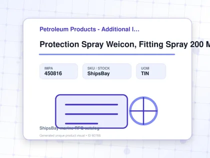 Protection Spray Weicon, Fitting Spray 200 Ml - Petroleum Products - Additional Items - IMPA 450816 - UOM TIN