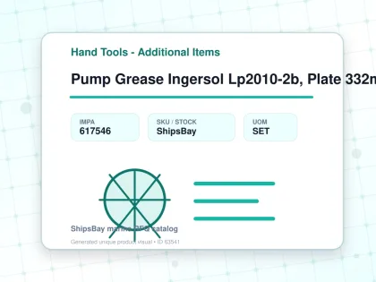 Pump Grease Ingersol Lp2010-2b, Plate 332mmd Ratio 50:1 150psi - Hand Tools - Additional Items - IMPA 617546 - UOM SET