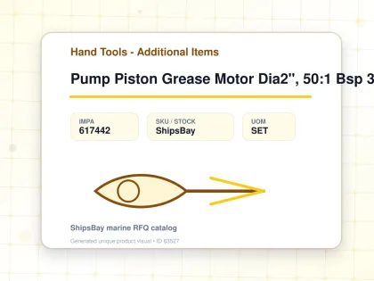 Pump Piston Grease Motor Dia2", 50:1 Bsp 35lbs Lm2250e-22-b - Hand Tools - Additional Items - IMPA 617442 - UOM SET