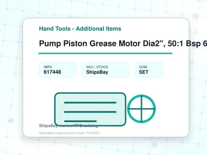Pump Piston Grease Motor Dia2", 50:1 Bsp 60lbs Lm2250e-62-b - Hand Tools - Additional Items - IMPA 617448 - UOM SET