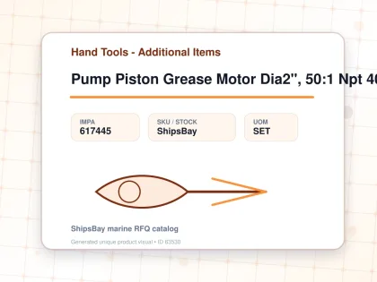 Pump Piston Grease Motor Dia2", 50:1 Npt 40lbs Lm2250e-41-b - Hand Tools - Additional Items - IMPA 617445 - UOM SET