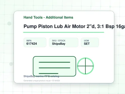 Pump Piston Lub Air Motor 2"d, 3:1 Bsp 16gallon Lm2203a-32-b - Hand Tools - Additional Items - IMPA 617424 - UOM SET