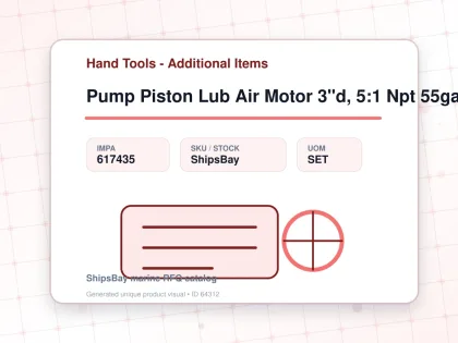 Pump Piston Lub Air Motor 3"d, 5:1 Npt 55gallon Lm2305a-41 - Hand Tools - Additional Items - IMPA 617435 - UOM SET