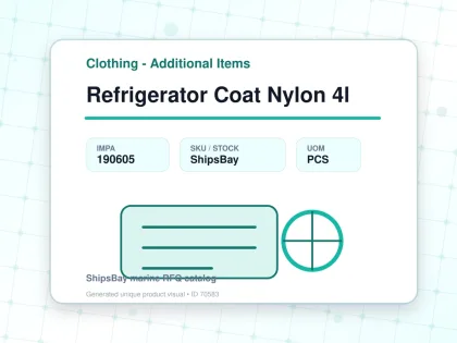 Refrigerator Coat Nylon 4l - Clothing - Additional Items - IMPA 190605 - UOM PCS