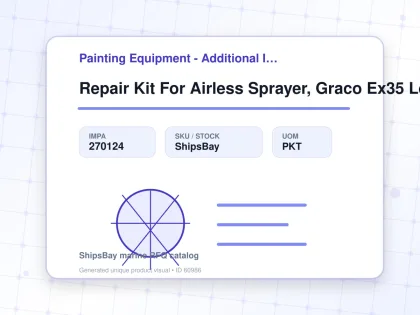 Repair Kit For Airless Sprayer, Graco Ex35 Lower 180cc #24f969 - Painting Equipment - Additional Items - IMPA 270124 - UOM PKT