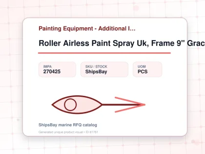 Roller Airless Paint Spray Uk, Frame 9" Graco 25a841 - Painting Equipment - Additional Items - IMPA 270425 - UOM PCS