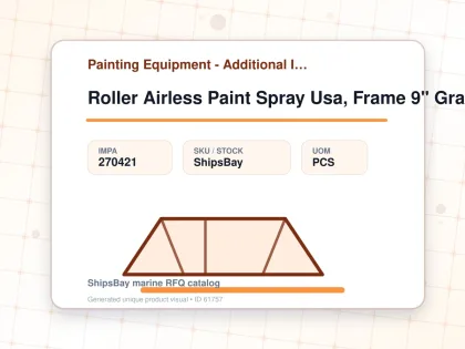 Roller Airless Paint Spray Usa, Frame 9" Graco 24u172 - Painting Equipment - Additional Items - IMPA 270421 - UOM PCS
