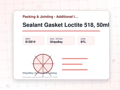 Sealant Gasket Loctite 518, 50ml - Packing & Jointing - Additional Items - IMPA 812814 - UOM BTL