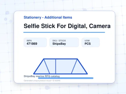 Selfie Stick For Digital, Camera - Stationery - Additional Items - IMPA 471869 - UOM PCS