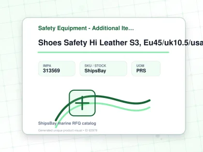 Shoes Safety Hi Leather S3, Eu45/uk10.5/usa11.5 - Safety Equipment - Additional Items - IMPA 313569 - UOM PRS