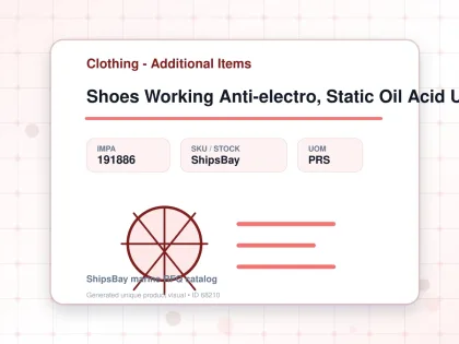 Shoes Working Anti-electro, Static Oil Acid Us11.5(29.5cm) - Clothing - Additional Items - IMPA 191886 - UOM PRS