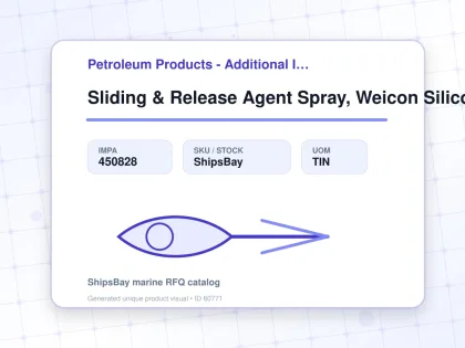 Sliding & Release Agent Spray, Weicon Silicone-spray 400ml - Petroleum Products - Additional Items - IMPA 450828 - UOM TIN