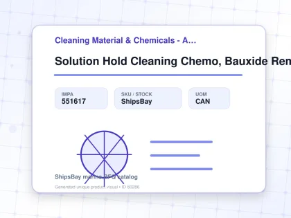 Solution Hold Cleaning Chemo, Bauxide Remover #502415 25ltr - Cleaning Material & Chemicals - Additional Items - IMPA 551617 - UOM CAN