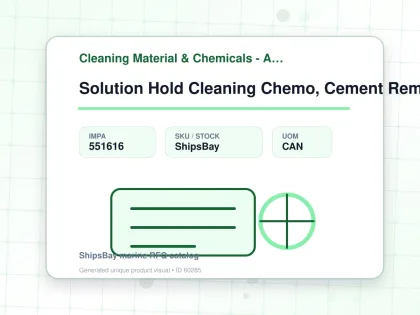 Solution Hold Cleaning Chemo, Cement Remover Super 210ltr - Cleaning Material & Chemicals - Additional Items - IMPA 551616 - UOM CAN