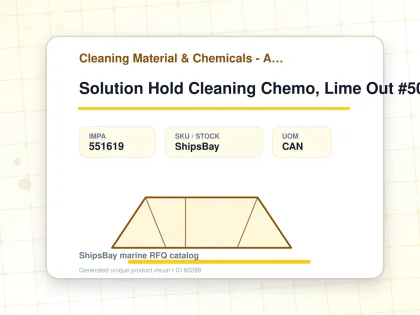 Solution Hold Cleaning Chemo, Lime Out #502417 25ltr - Cleaning Material & Chemicals - Additional Items - IMPA 551619 - UOM CAN