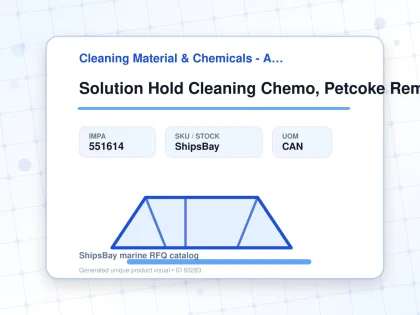 Solution Hold Cleaning Chemo, Petcoke Remover #502012 210ltr - Cleaning Material & Chemicals - Additional Items - IMPA 551614 - UOM CAN