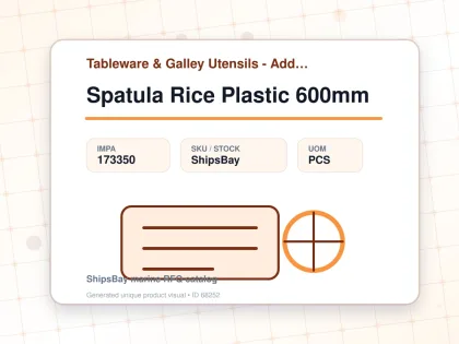 Spatula Rice Plastic 600mm - Tableware & Galley Utensils - Additional Items - IMPA 173350 - UOM PCS