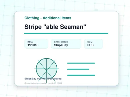Stripe "able Seaman" - Clothing - Additional Items - IMPA 191018 - UOM PRS