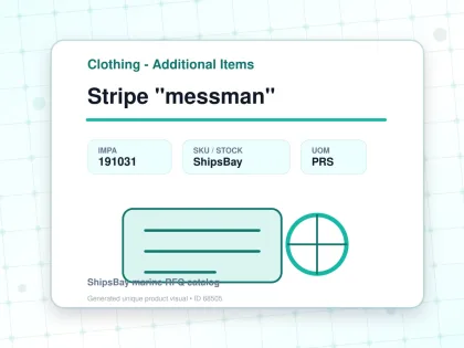 Stripe "messman" - Clothing - Additional Items - IMPA 191031 - UOM PRS