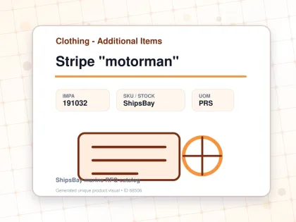 Stripe "motorman" - Clothing - Additional Items - IMPA 191032 - UOM PRS
