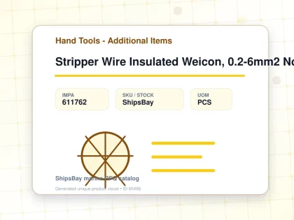 Stripper Wire Insulated Weicon, 0.2-6mm2 No.5 - Hand Tools - Additional Items - IMPA 611762 - UOM PCS