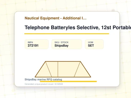 Telephone Batteryles Selective, 12st Portable Ods5981-1 - Nautical Equipment - Additional Items - IMPA 372191 - UOM SET