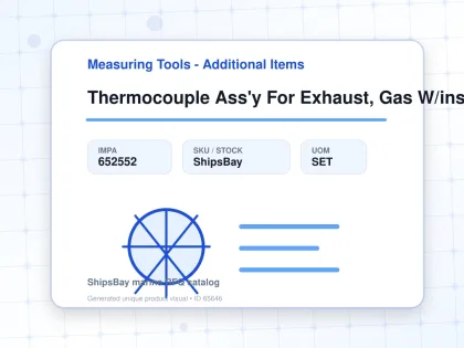 Thermocouple Ass'y For Exhaust, Gas W/insert Ametek 1802 Ust-2 - Measuring Tools - Additional Items - IMPA 652552 - UOM SET