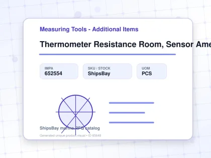 Thermometer Resistance Room, Sensor Ametek 1804 Rm2 - Measuring Tools - Additional Items - IMPA 652554 - UOM PCS