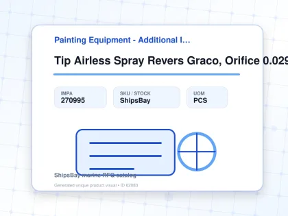 Tip Airless Spray Revers Graco, Orifice 0.029" W:20cm Hda-429 - Painting Equipment - Additional Items - IMPA 270995 - UOM PCS