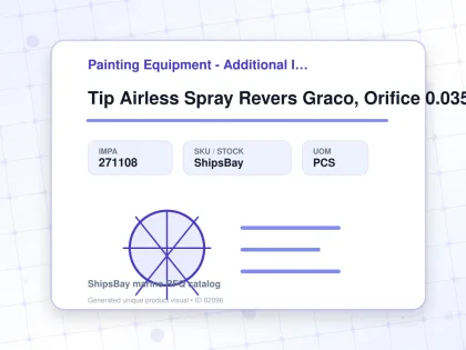 Tip Airless Spray Revers Graco, Orifice 0.035" W:30cm Hda-635 - Painting Equipment - Additional Items - IMPA 271108 - UOM PCS