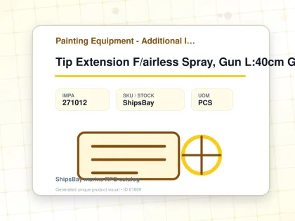 Tip Extension F/airless Spray, Gun L:40cm Graco 287020 - Painting Equipment - Additional Items - IMPA 271012 - UOM PCS