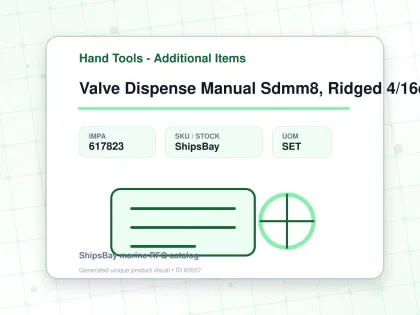 Valve Dispense Manual Sdmm8, Ridged 4/16quart Graco 24v037 - Hand Tools - Additional Items - IMPA 617823 - UOM SET