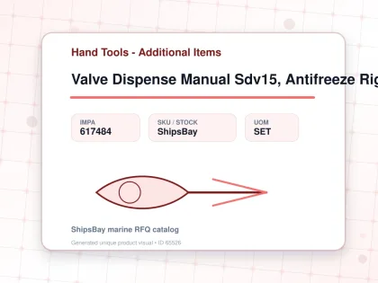 Valve Dispense Manual Sdv15, Antifreeze Rigid Graco 247715 - Hand Tools - Additional Items - IMPA 617484 - UOM SET