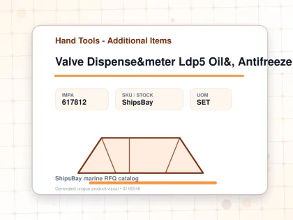 Valve Dispense&meter Ldp5 Oil&, Antifreeze Flex Graco 255277 - Hand Tools - Additional Items - IMPA 617812 - UOM SET
