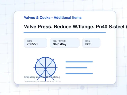 Valve Press. Reduce W/flange, Pn40 S.steel #482mgfo-hp Dn15 - Valves & Cocks - Additional Items - IMPA 756550 - UOM PCS
