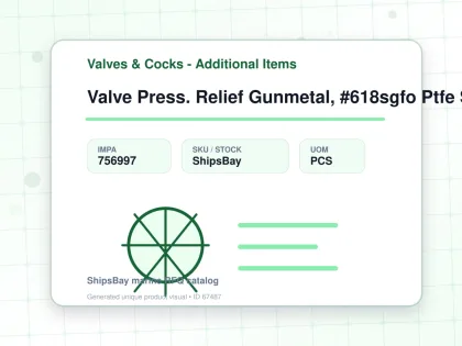 Valve Press. Relief Gunmetal, #618sgfo Ptfe Seal 2" - Valves & Cocks - Additional Items - IMPA 756997 - UOM PCS