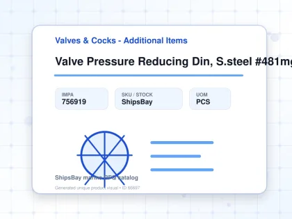 Valve Pressure Reducing Din, S.steel #481mgfo-lp Dn15 - Valves & Cocks - Additional Items - IMPA 756919 - UOM PCS