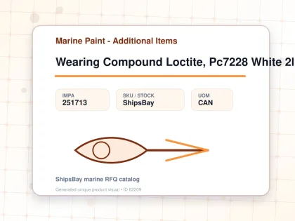 Wearing Compound Loctite, Pc7228 White 2lb - Marine Paint - Additional Items - IMPA 251713 - UOM CAN