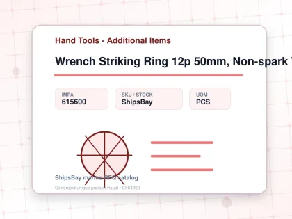Wrench Striking Ring 12p 50mm, Non-spark With Spring Washer - Hand Tools - Additional Items - IMPA 615600 - UOM PCS