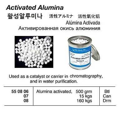Activated Alumina, 160 Kgs