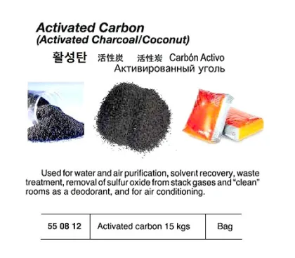 Activated Carbon, 15 Kgs