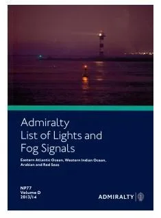 Admirality List Of Light & Fog Signal, Vol.f Np 79