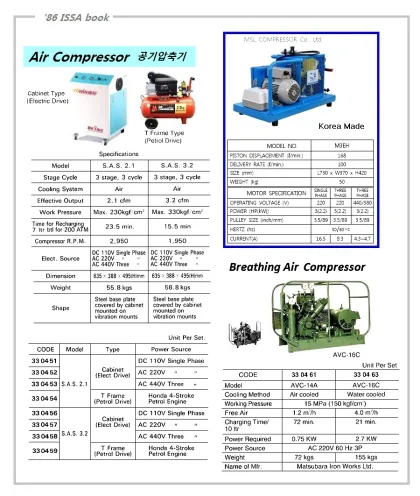 Air Compressor S.a.s. 3.2 Electric 110 Ltr/Min Dc110V 1P