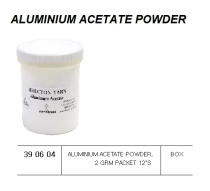 Aluminium Acetate Powder, 2 Grm Packet 12"S