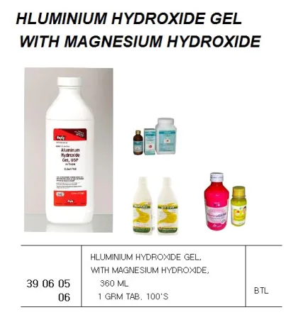 Aluminium Hydroxide With Magnesium Hydroxide, 1 Grm Tab. 100'S