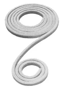Asbestos Free Hybrid Packing, Pillar No.4529L 19 Mm X 3 Mtr