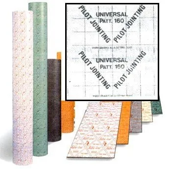 Asbestos Universal, Pilot Jointing, #160 0.75 X 1500 X 1500 Mm