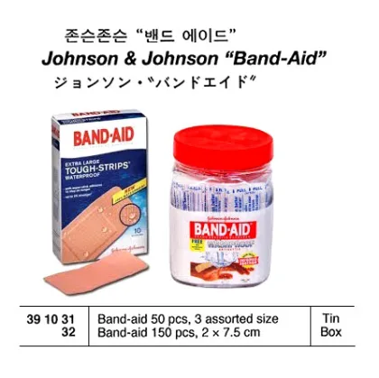 Band Aid 47 Pcs 3 Assorted Size