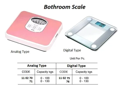 Bathroom Scale 100 Kg, Analog